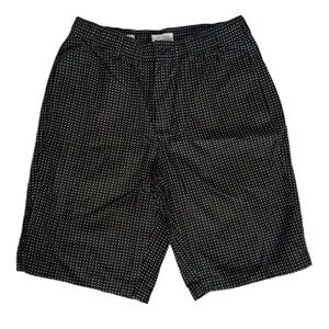 TODD SNYDER Men's Black Polka Dot Casual Shorts Size S